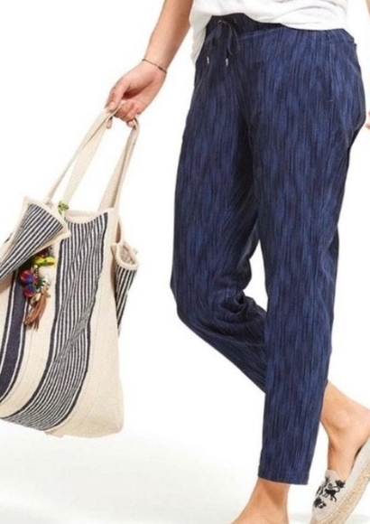 Athleta stride navy midtown ankle pants - Picture 1 of 4